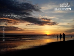 Fiery Sunset by Kazi Fazly Rabby