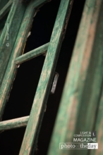 Fading Green Window by Karan Zadoo