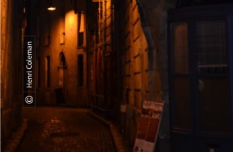 Street Lights in Bordeaux, by Henri Coleman