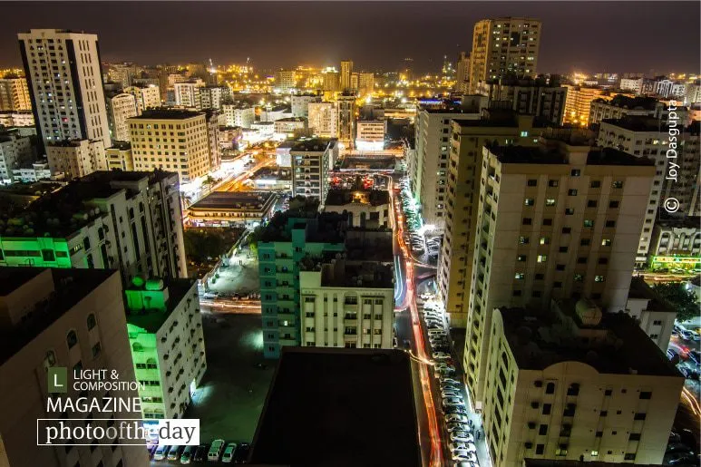 Sharjah, by Joy Dasgupta - Night Photography, Photography Awards, Photo of the Day, Sharjah, Art Photography