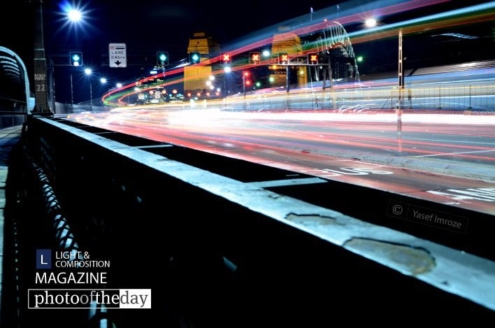 City of Blinding Lights, by Yasef Imroze - Motion Photography, Photography Awards, Photo of the Day, Art Photography,  Sydney Photography