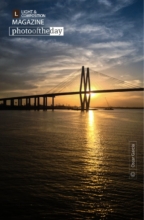 Golden River under a Texan Bridge by Oscar Garcia
