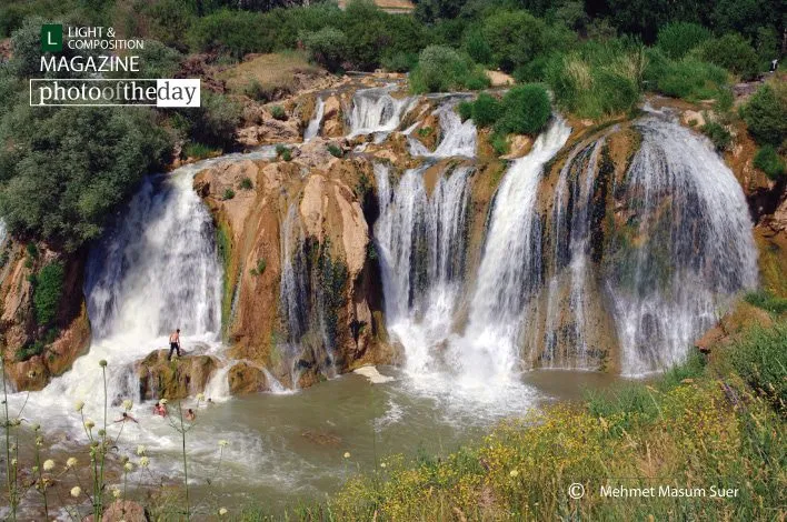 Muradiye Waterfall in Van by Mehmet Masum