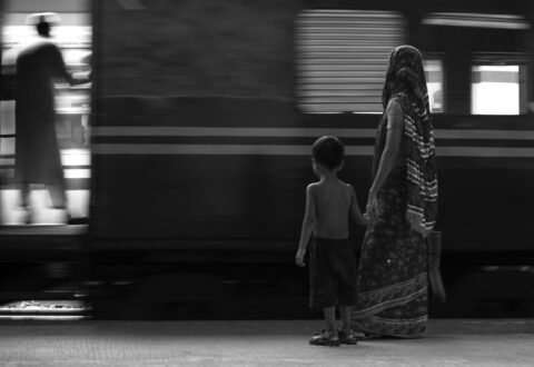 A Mother’s Gentle Embrace by Shahnaz Parvin