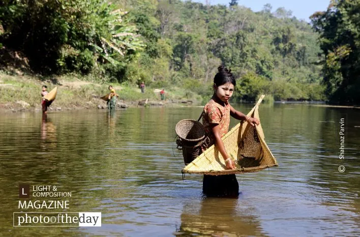 Tribal Fisher Girls, by Shahnaz Parvin - Photojournalism, Documentary Photography, Travel Photography, Award-Winning Photography, Bangladesh