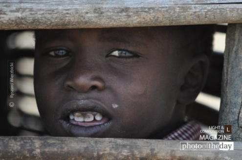 A Maasai Student, by Ryszard Wierzbicki - Photojournalism, Portrait Photography, Award Winning Photography, Maasai, Documentary Photography