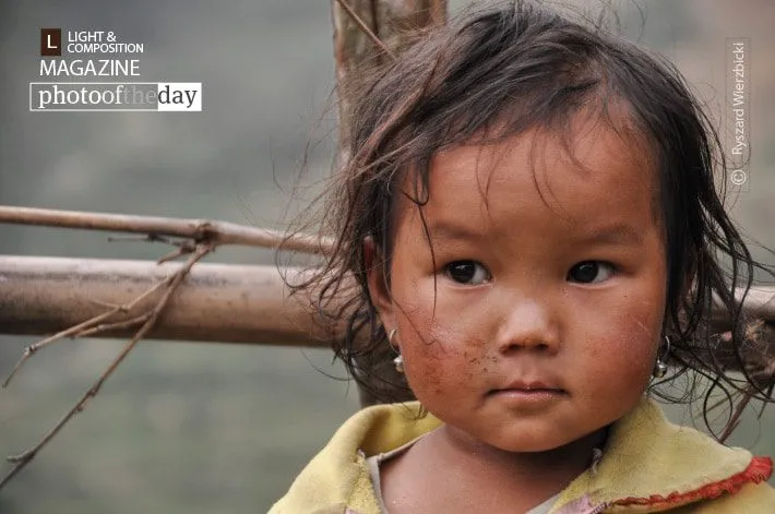 Hmong Girl by Ryszard Wierzbicki