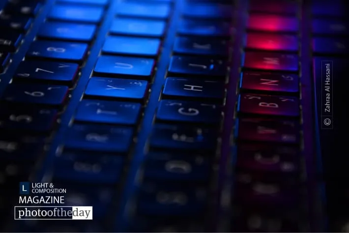 Lighted Keys by Zahraa Al Hassani