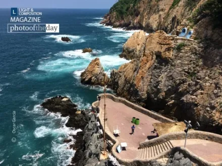 Brave Cliff Divers Area by Oscar Garcia
