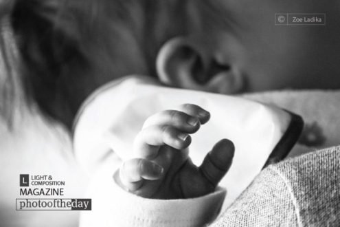 Pure, by Zoe Ladika - Photojournalism, Photography Awards, Black and White Photography, Newborn Photography, Photo of the Day