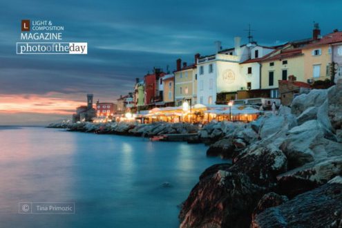 Piran, by Tina Primozic - Night Photography, Award Winning Photography, Piran Photography, Photography Awards, Online Photography Courses