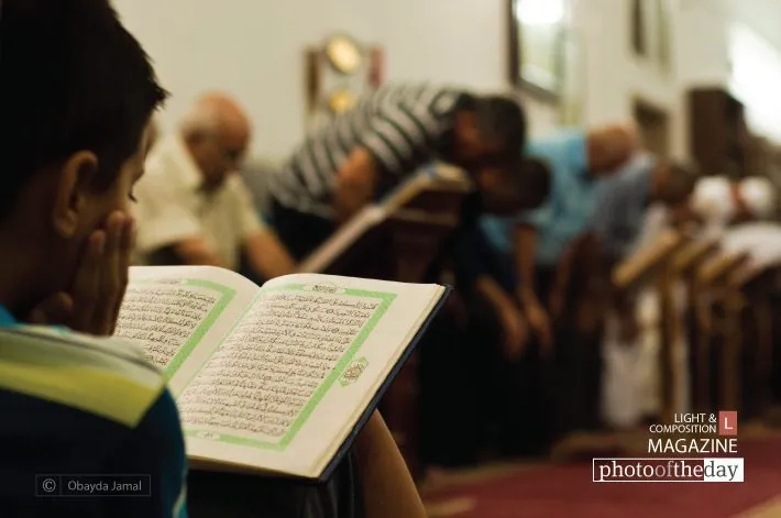 Reading Quran by Obayda Jamal