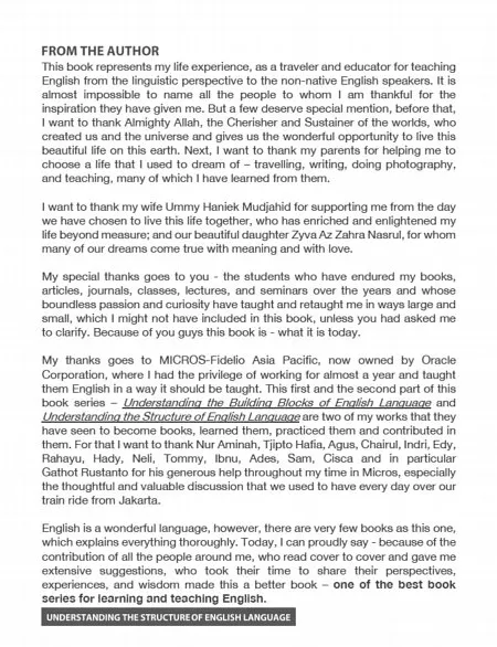 English grammar, English language, learn English, English structure, grammar book - Understanding the Structure of English Language Understanding the Structure of English Language - English grammar, English language, learn English, English structure, grammar book