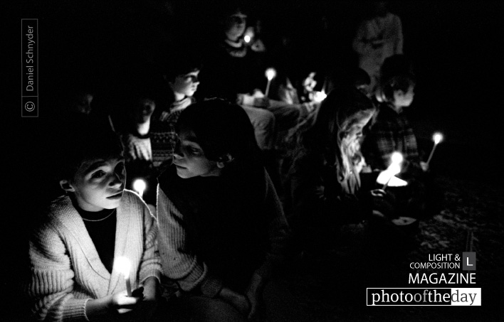 Photo of the Month | 2013 | March Children in Candle Light, by Daniel Schnyder