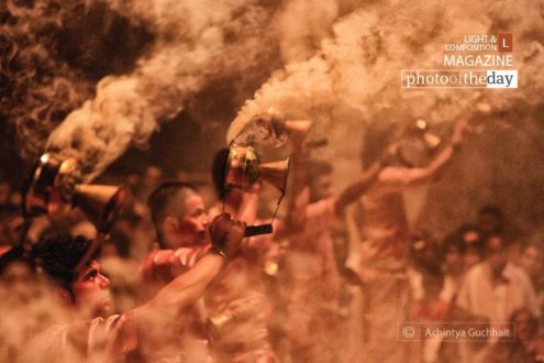 Evening Aarti by Achintya Guchhait