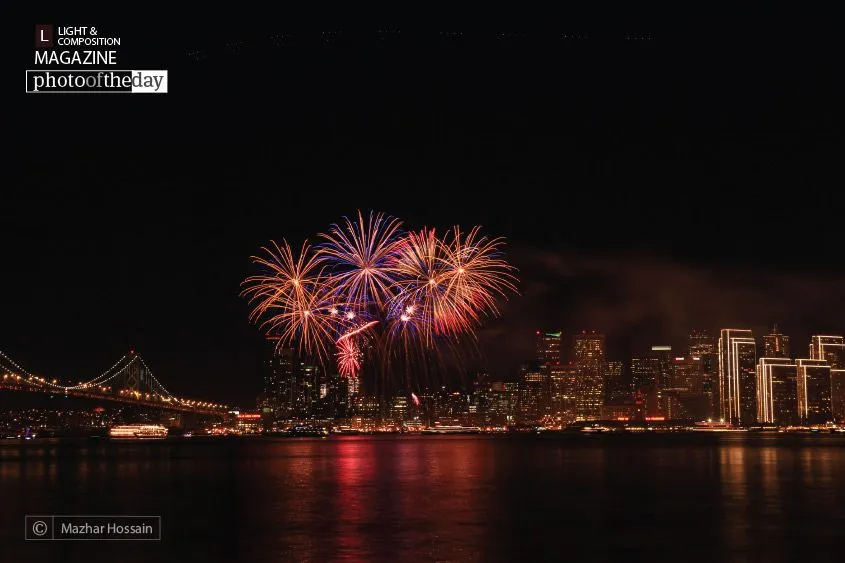 New Year Fireworks by Mazhar Hossain