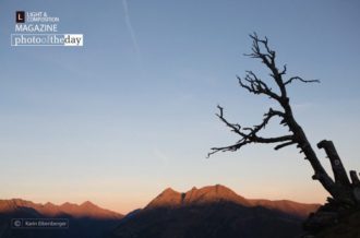Sunrise above Inntal by Karin Eibenberger