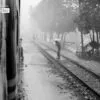 Rainy Good Bye, by Shahnaz Parvin - Photojournalism, Documentary Photography, Black and White Photography, Photo of the Day, Photography Awards