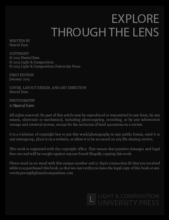 Explore through the Lens - Photography Publication, Photojournalism, Art Photography, Online Photography Courses, Photography Education