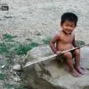 A Happy Tribal Kid by Tanmoy Saha