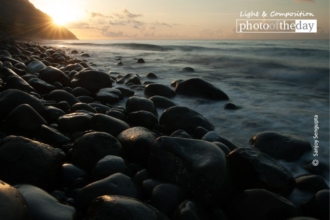 Sunrise at Boulder Beach by Sanjoy Sengupta