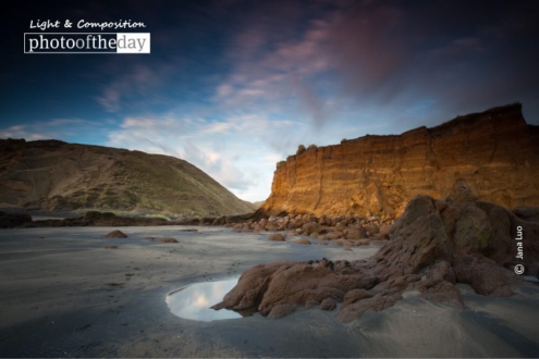 Sunset Glow over Mountains, by Jana Luo - Landscape Photography, Sunset Photography, Photography Awards, Photo of the Day, Online Photography Courses