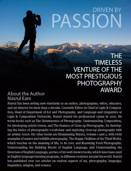 Driven by Passion - Photography Awards, Photojournalism, Art Photography, Online Photography Courses, Photography Education