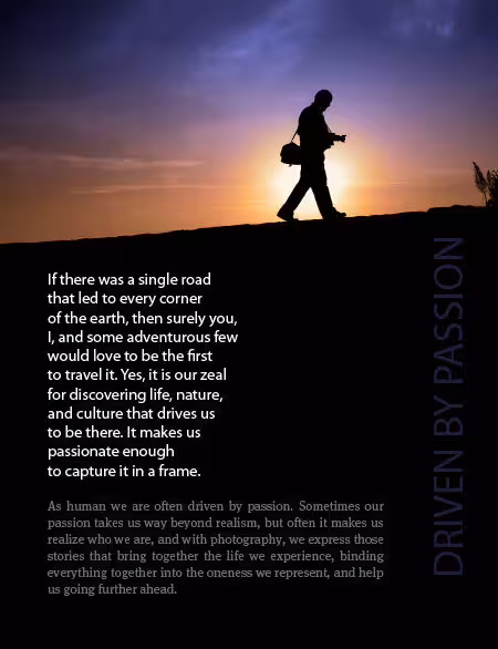 Driven by Passion - Photography Awards, Photojournalism, Art Photography, Online Photography Courses, Photography Education