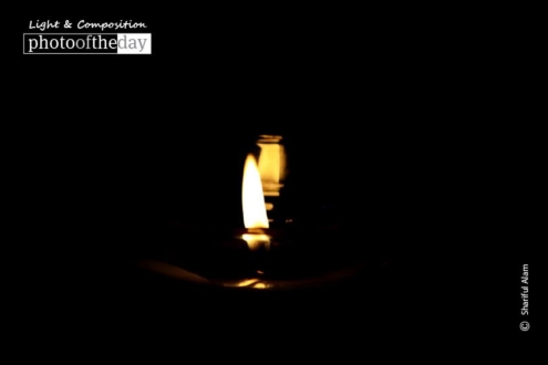 Light in Darkness, by Shariful Alam - Still Life Photography, Photo of the Day, Photography Awards, Hope, Composition