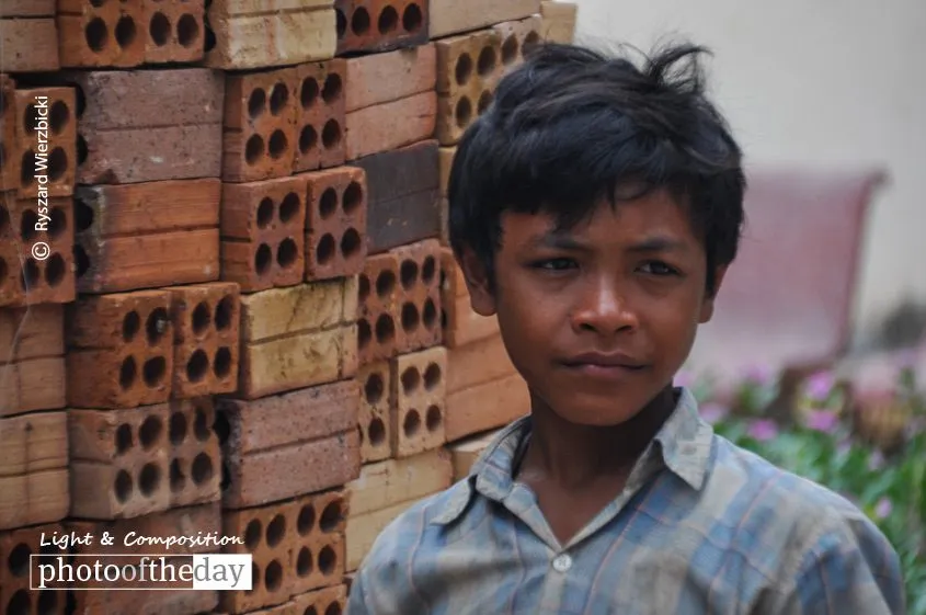 The Cambodian Boy by Ryszard Wierzbicki