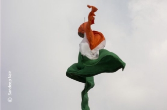 The Dancing Beauty by Sandeep Nair