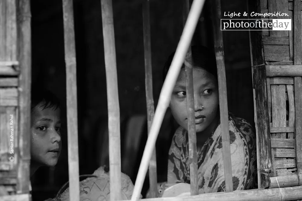 Their First Window, by Saniar Rahman Rahul - Photojournalism, Candid Photography, Award Winning Photography, Photo of the Day, Light & Composition University