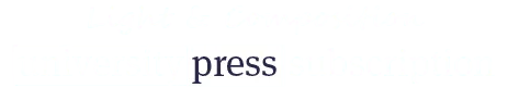 University Press Subscription - Photography Publications, Online Photography Courses, Photography Education, Art Photography, Photojournalism