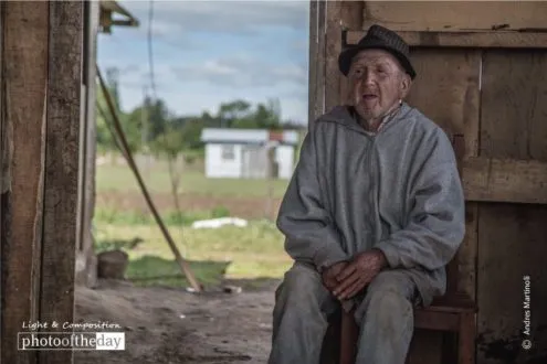 Old Age in the Field, by Andres Martinoli - Photojournalism, Portrait Photography, Documentary Photography, Andres Martinoli, Photography Awards