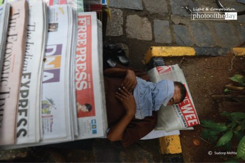 Time for a Short Nap, by Sudeep Mehta - Street Photography, Photojournalism, Photo of the Day, Sudeep Mehta, Documentary Photography
