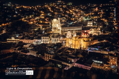 The Beautiful City of Guanajuato, by Ana Encinas - Night Photography, Award Winning Photography, Guanajuato Photography, Photo of the Day, Ana Encinas