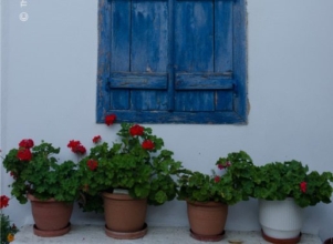 Blue Window by Thomas Lianos