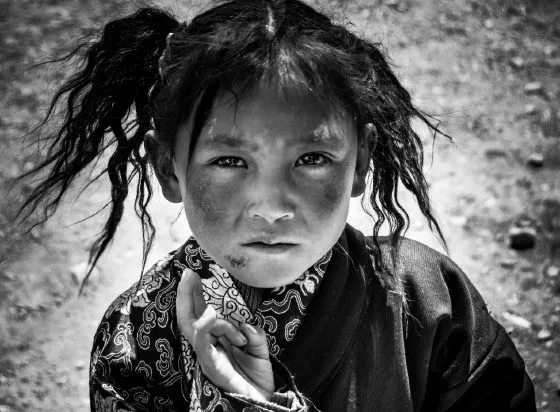 A Girl from Lake Namtso by Shirren Lim