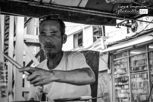The Street Vendor, by Blair Horgan - Candid Photography, Street Photography, Photojournalism, Photography Awards, Photo of the Day