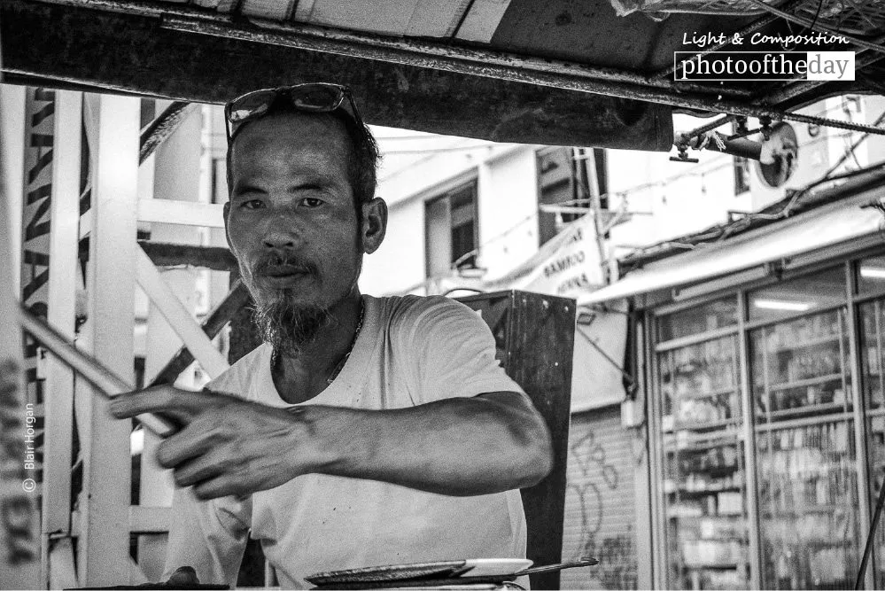 The Street Vendor by Blair Horgan