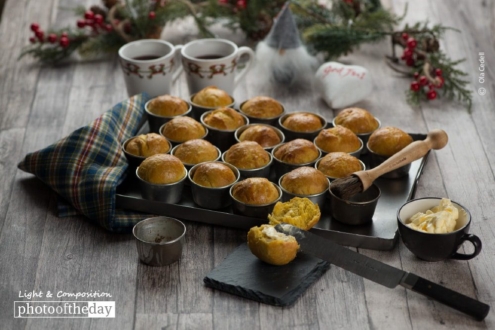 Saffron Brioches by Ola Cedell