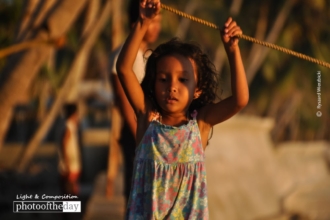 The Girl in the Sunset by Ryszard Wierzbicki