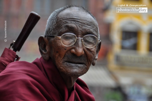 A Pilgrim Monk, by Ryszard Wierzbicki - Photojournalism, Portrait Photography, Award Winning Photography, Ryszard Wierzbicki, Photography Awards