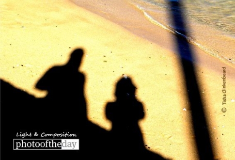 Beach Shadow by Tisha Clinkenbeard