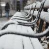 Snow Covered Benches, by Des Brownlie - Nature Photography, Award Winning Photography, Photo of the Day, Winter Photography, Des Brownlie