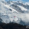 Paraglider at La Tournette, by Ola Cedell - Adventure Photography, Landscape Photography, Photo of the Day,  La Tournette, Ola Cedell