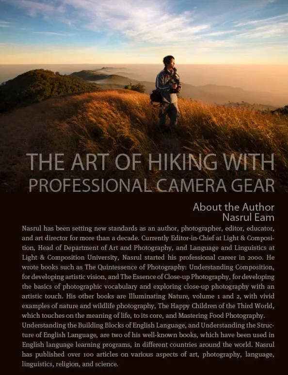 The Art of Hiking with Professional Camera Gear - Hiking Photography, Landscape Photography, Professional Camera Gear, Nature Photography, Photography Tutorials
