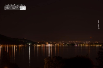 Annecy at Night by Ola Cedell