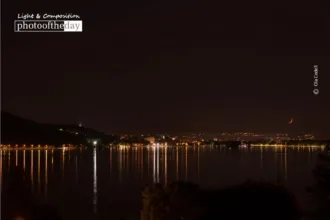 Annecy at Night by Ola Cedell