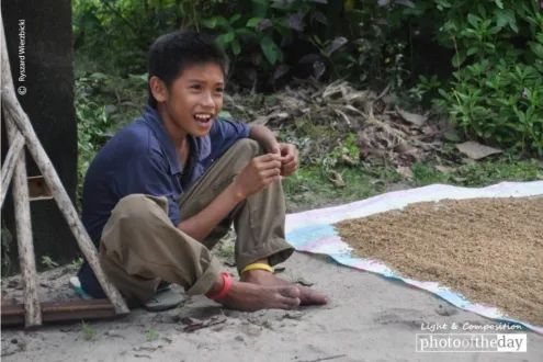An Alimanguan Boy by Ryszard Wierzbicki